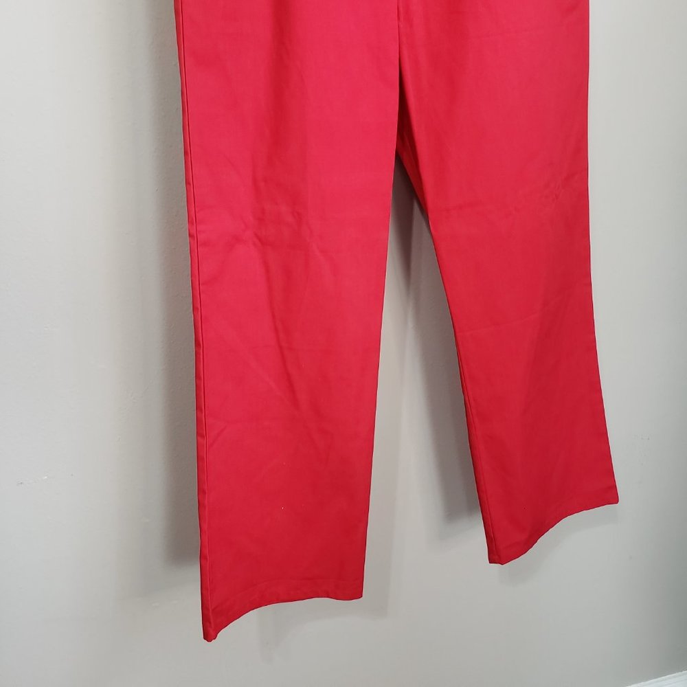 All heart Red Basic Elastic Scrub Pants Size Large - Picture 4 of 10